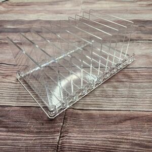 5/$15 Clear Acrylic Makeup Eyeshadow Palette Organizer